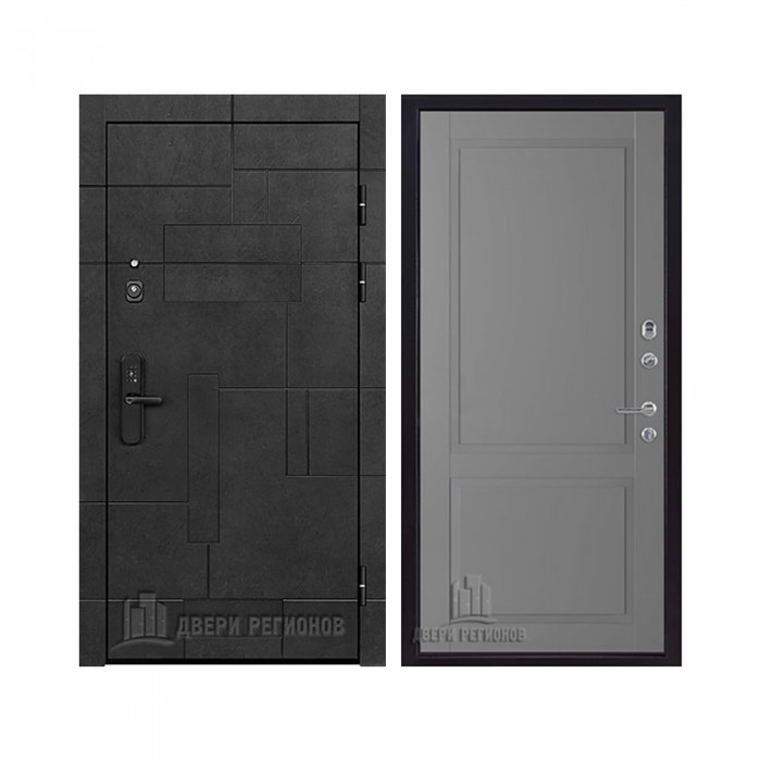 Флагман Доминион, цвет Бетон черный, панель - Нова цвет Антрацит