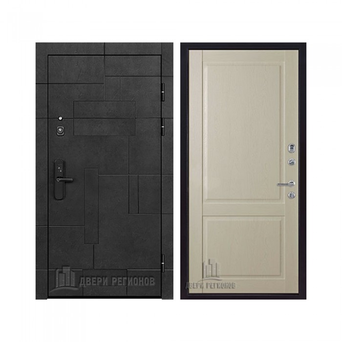 Флагман Доминион, цвет Бетон черный, панель - Нова цвет Серена керамик