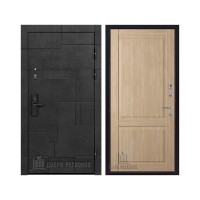 Флагман Доминион, цвет Бетон черный, панель - Нова цвет Дуб натуральный