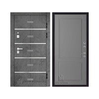 Флагман Z, цвет Бетон графит, панель - Нова цвет Антрацит