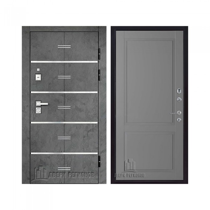 Флагман Z, цвет Бетон графит, панель - Нова цвет Антрацит