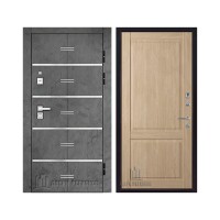 Флагман Z, цвет Бетон графит, панель - Нова цвет Дуб натуральный