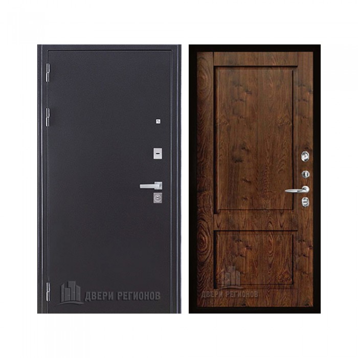 Колизей Плюс, цвет Темное серебро антик, панель - Сицилия цвет Орех шоколадный