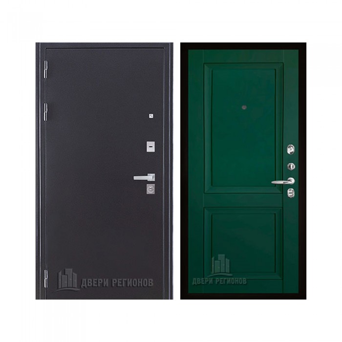 Колизей Плюс, цвет Темное серебро антик, панель - decanto цвет Зеленый бархат