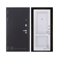 Колизей Плюс, цвет Темное серебро антик, панель - Багет 32 цвет Эмаль белая/Патина серебро