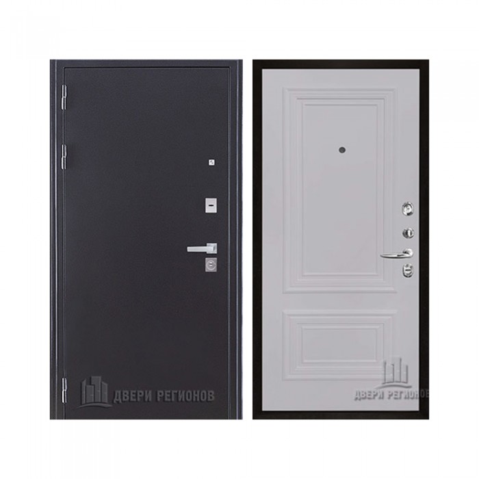 Колизей Плюс, цвет Темное серебро антик, панель - Престиж 1-2 цвет Серый шелк