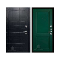 Взломостойкая ALBERO BLACK, цвет Альберо Блэк Рисунок грань, панель - decanto цвет Зеленый бархат