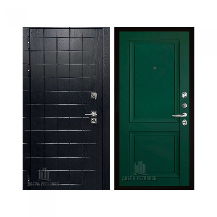 Взломостойкая ALBERO BLACK, цвет Альберо Блэк Рисунок грань, панель - decanto цвет Зеленый бархат