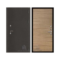 Уличная Термо 3, цвет Антик темное серебро, панель - tamburat 4100 цвет Дуб Мадейра