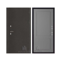 Уличная Термо 3, цвет Антик темное серебро, панель - Нова цвет Антрацит