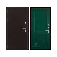 Уличная Термо 3, цвет Антик медь, панель - decanto цвет Зеленый бархат