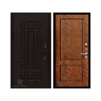 Уличная Панцирь, цвет Букле Опал, панель - Сицилия цвет Орех натуральный