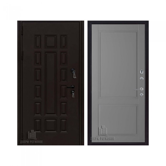 Уличная Панцирь, цвет Букле Опал, панель - Нова цвет Антрацит