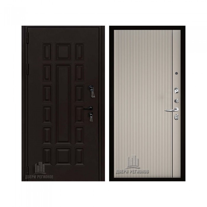 Уличная Панцирь, цвет Букле Опал, панель - Лайн 1 цвет Галечный серый