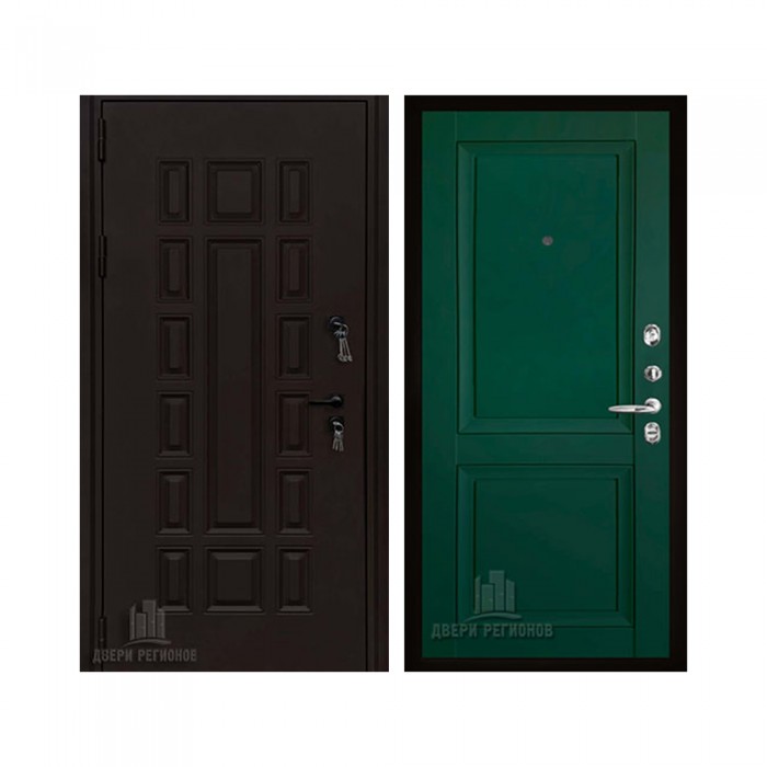 Уличная Панцирь, цвет Букле Опал, панель - decanto цвет Зеленый бархат