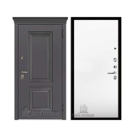 Уличная Гранит Термо, цвет Горький шоколад, панель - tamburat 4100 цвет Панель под покраску