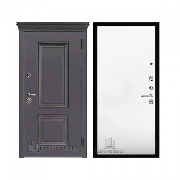 Уличная Гранит Термо, цвет Горький шоколад, панель - tamburat 4100 цвет Панель под покраску