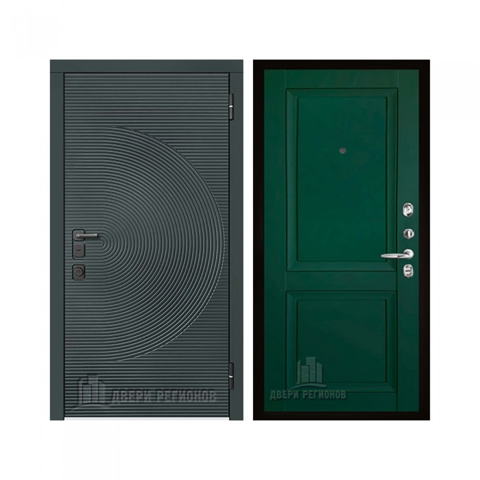 Уличная Малахит Термо, цвет Зеленый темный, панель - decanto цвет Зеленый бархат