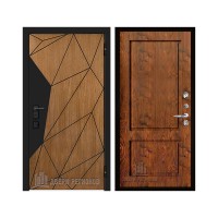 Уличная Композит Термо, цвет Тик, панель - Сицилия цвет Орех натуральный