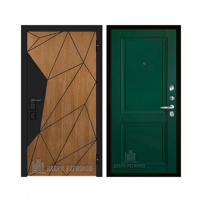 Уличная Композит Термо, цвет Тик, панель - decanto цвет Зеленый бархат