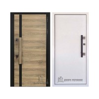 Уличная Royal Nord (Роял Норд) Термо, цвет Дуб, панель - royal nord цвет Меламин белый