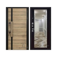 Уличная Royal Nord (Роял Норд) Термо (Ширина 887 мм), цвет Дуб, панель - Зеркало maxi цвет Венге