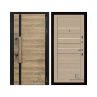 Уличная Royal Nord (Роял Норд) Термо (Ширина 887 мм), цвет Дуб, панель - light 2127 цвет Кремовый soft