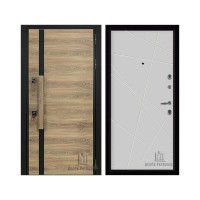 Уличная Royal Nord (Роял Норд) Термо (Ширина 887 мм), цвет Дуб, панель - Стокгольм цвет Эмаль белая