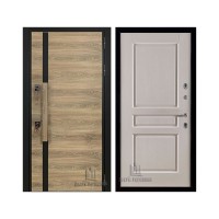 Уличная Royal Nord (Роял Норд) Термо (Ширина 887 мм), цвет Дуб, панель - Виктория цвет Эмаль слоновая кость