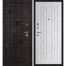 Дверь Нона-36/PR- 124 Горький шоколад / Сандал белый