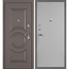 Дверь Плаза-177/PR-35 Коричнево-серый / Агат