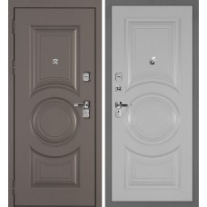 Дверь Плаза-177/PR-177 Коричнево-серый / Агат