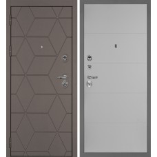Дверь Тетра-181/PR-35 Коричнево-серый / Агат