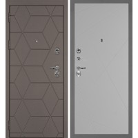 Дверь Тетра-181/PR-103 Коричнево-серый / Агат