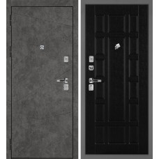 Дверь Урбан-127/PR-124 Бетон темный / Венге