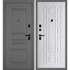Дверь Октава-150/PR-124 Серый / Сандал белый