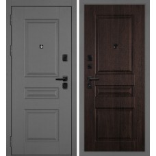 Дверь Октава-150/PR-150 Серый / Дуб мореный