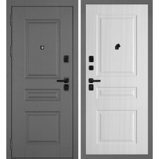 Дверь Октава-150/PR-150 Серый / Сандал белый