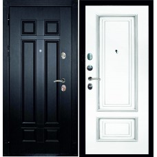 Гера-2 / Смальта-08 Белый ral 9003  патина серебро / Белый ral 9003  патина серебро