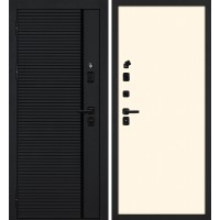 Галактика-173/Гладкая Черный мягкая шагрень / Магнолия