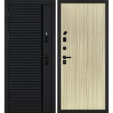 Галактика-173/Гладкая Черный мягкая шагрень / Эвкалипт австралийский