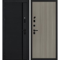 Галактика-173/Гладкая Черный мягкая шагрень / Эвкалипт португальский