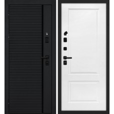 Галактика-173/ПДЕ-04 Черный мягкая шагрень / Жасмин