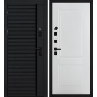 Галактика-173/PR- 167 Черный мягкая шагрень / Белый