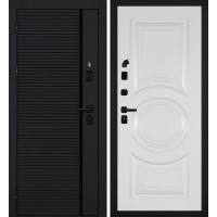 Галактика-173/PR- 177 Черный мягкая шагрень / Белый