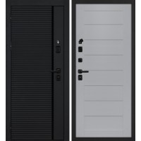 Галактика-173/ТЕХНО-708 Черный мягкая шагрень / Манхэттен