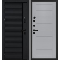 Галактика-173/ТЕХНО-708 Черный мягкая шагрень / Манхэттен