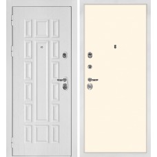 Квадро-124/Гладкая Белый дуб фактурный / Магнолия