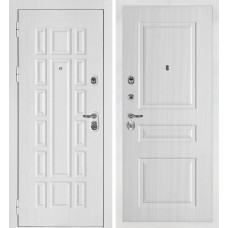 Квадро-124/PR- 150 Белый дуб фактурный / Сандал белый