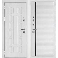 Квадро-124/PR- 173 Белый дуб фактурный / Белый